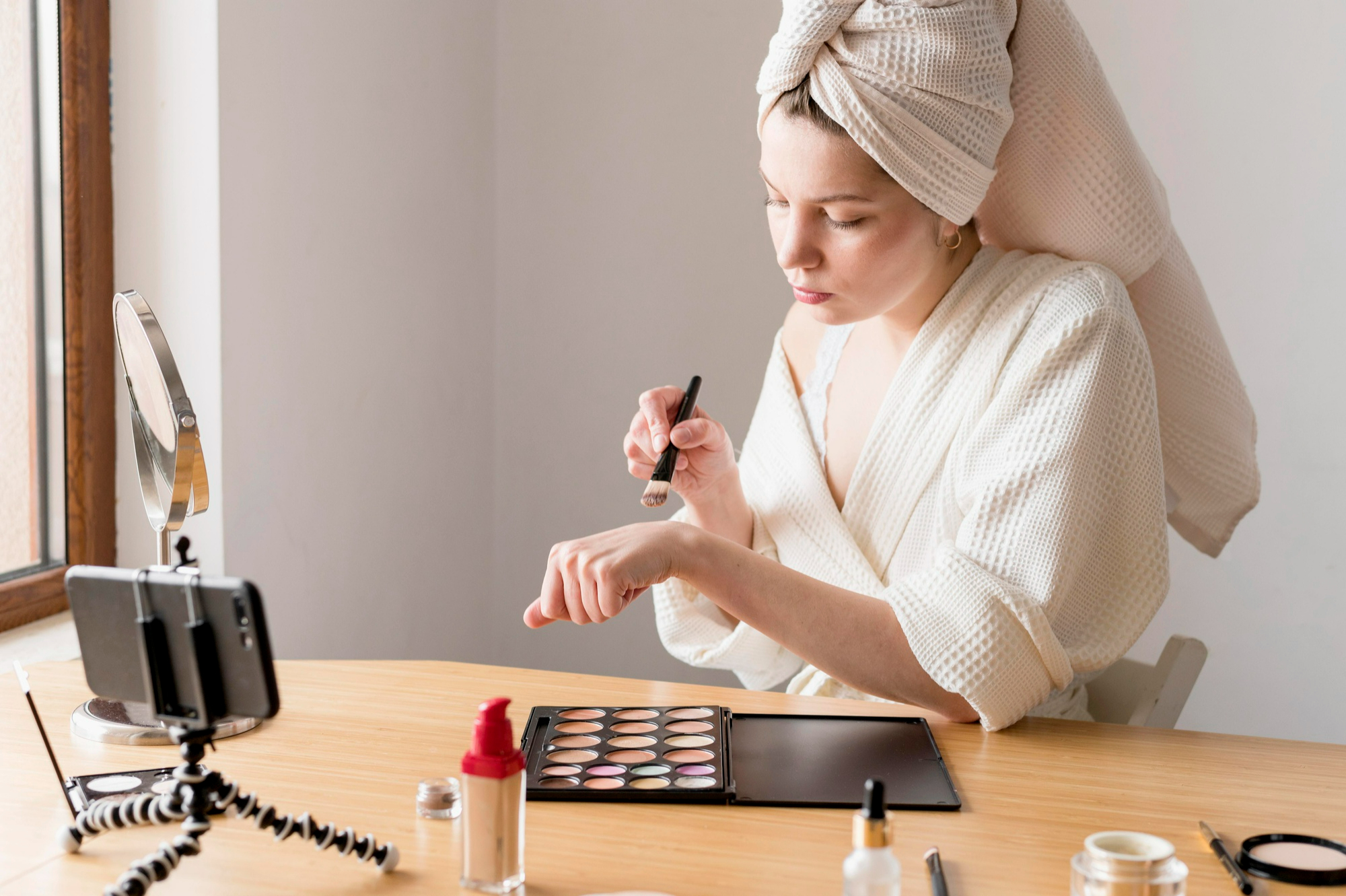 Professional make-up at Baddy's Parlour, Bolton