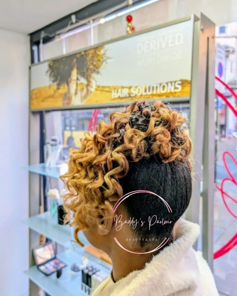 Hair colour and styling at Baddy's Parlour Bolton