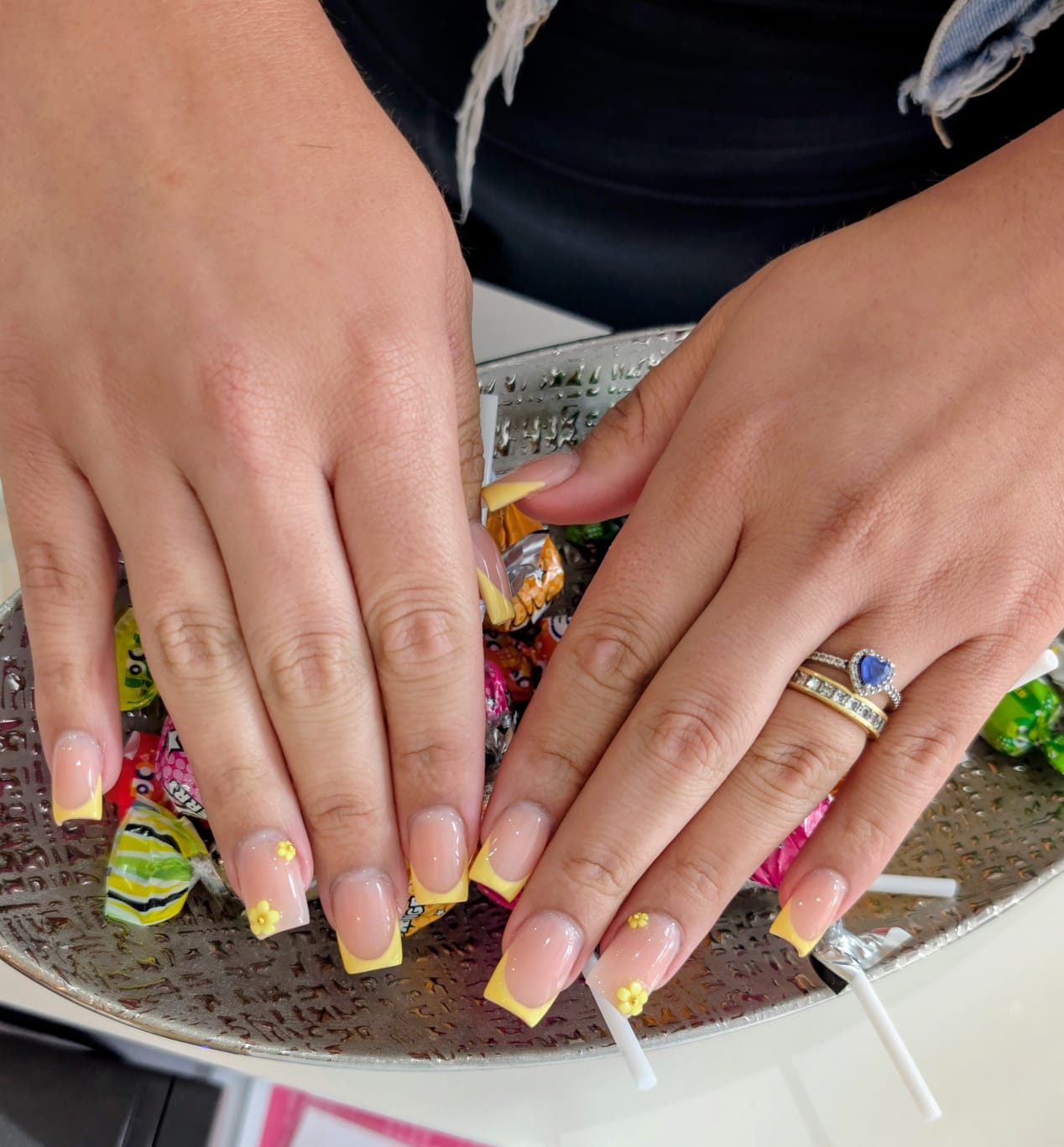 Nail desk workspace for nail technicians at Baddys Professional Hub Bolton